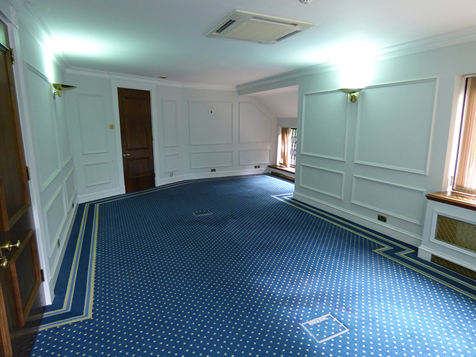 Interior view of open plan office space Solihull in Hockley Heath