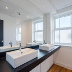 Refurbished WC facilities at Wingfield Court offices to rent or for sale Coleshill, M42