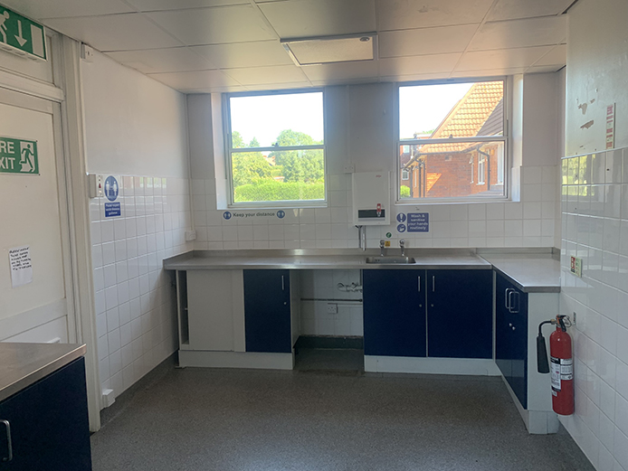 Kitchen facilities office building Sutton Coldfield
