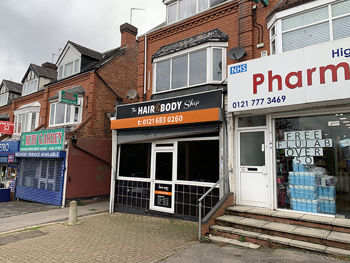 Exterior 309 Highfield Road, Birmingham Hall Green retail unit to let/retail space to rent