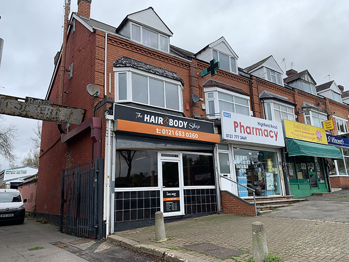 309 Highfield Road, retail shop to rent in Hall Green, Birmingham with off-street parking