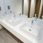 Refurbished shower and WC facilities at 4020 Lakeside offices Birmingham Business Park