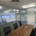 Glazed meeting room at 7 Chestnut Court offices for sale or to let, Redditch