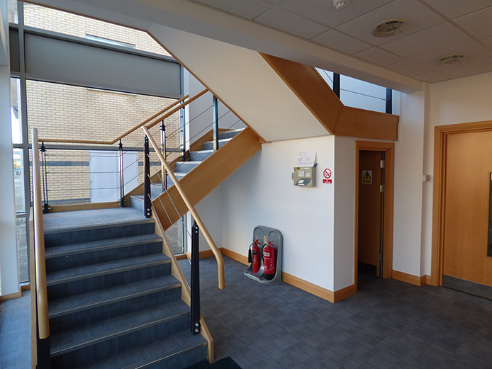 Internal view of high specification offices for sale Birmingham Business Park