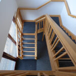 Interior staircase, modern offices for rent Worcestershire