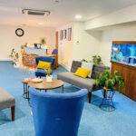 4 Queen Street Bath offers a stylish reception area with the team on hand to support business operations