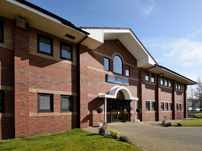 Serviced offices Wirral at popular Croft Business Park with on-site parking