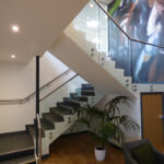 Orchard House first floor offices are accessed via a feature staircase