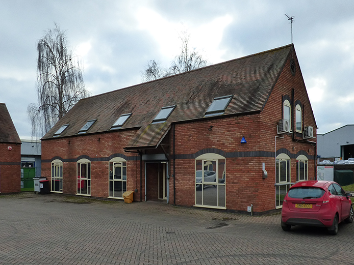 13 The Courtyard, modern self-contained office building for sale in Coleshill, 2,775 sq ft open plan office space in an established business park in Warwickshire
