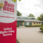 On-site Busy Bees nursery, near Nelson House offices Blythe Valley Park