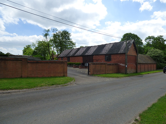Eastcote Court offices for sale Solihull, set within a walled courtyard with road access to Barston Lane, near M42 J5