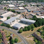 CGI of Garretts Green Trade Park, a new industrial and trade development in Birmingham