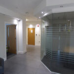 Glazed meeting room at 2430 Regents Court freehold offices for sale on Birmingham Business Park