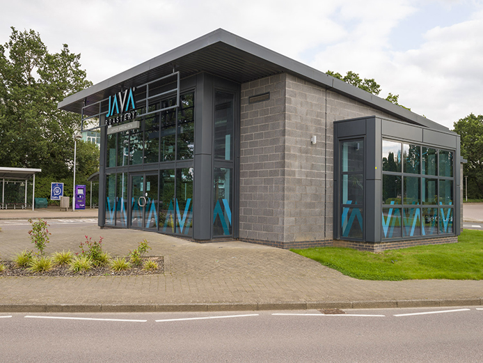 Java Roastery, coffee shop serving local office occupiers, Blythe Valley, Solihull