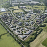 Aerial of Birmingham Business park where 2610 The Crescent is currently available to let