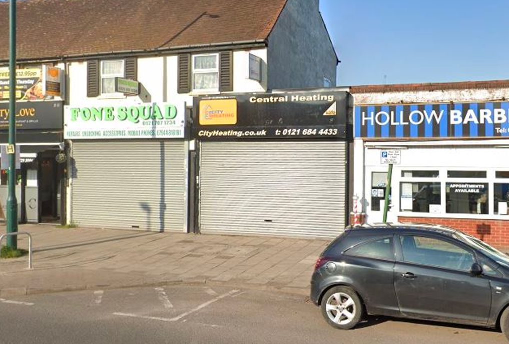 External, 37 Warwick Road retail unit to let, Solihull