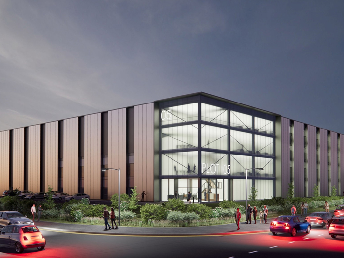 CGI of new HQ at Longbridge Business Park, Birmingham sourced by KWB for Sterling Pharmaceuticals