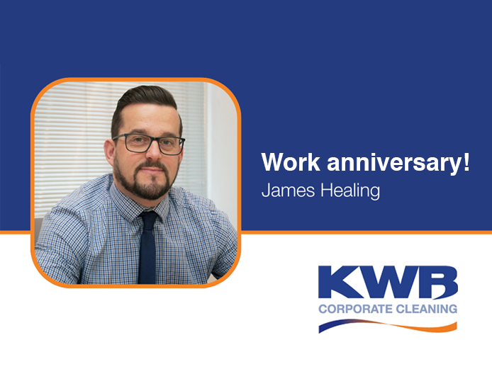 James Healing, Head of Operations, KWB Corporate Cleaning