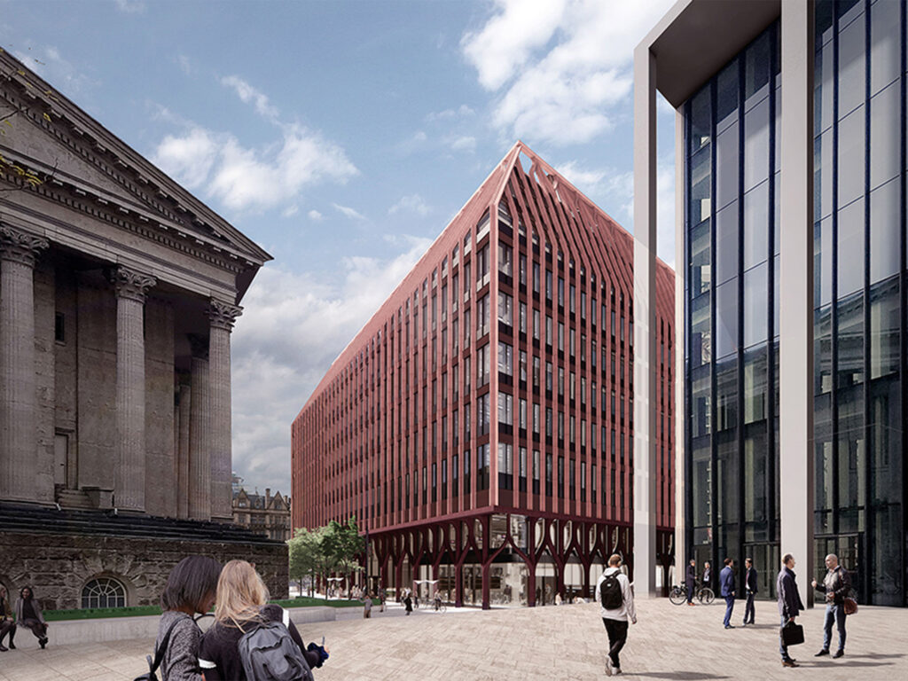 Three Chamberlain Square, Paradise, Birmingham city centre will bring new office space in 2025