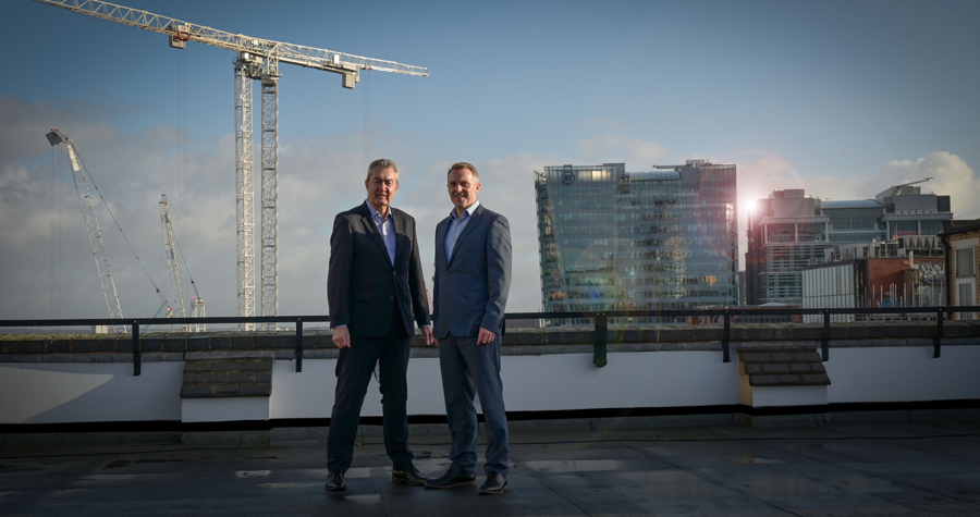 [L-R] John Bryce, Director and Founder of the KWB group, and Gareth Marchment, newly appointed Managing Director of KWB Property Management