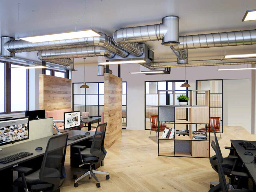 36 Great Charles Street, Birmingham office refurbishment completed in Q1 2024