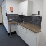 Kitchen facilities in self-contained offices for sale Henley-in-Arden