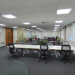 Refurbished open office space