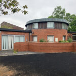 Rear profile of Friend's Meeting House, currently for sale in Redditch