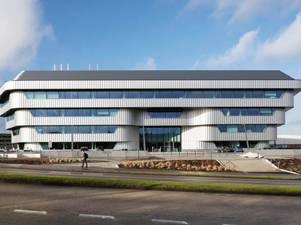 External view of Ingenuity House, Birmingham Airport where 2 deals took place in the M42 and Solihull office market Q2 2024