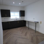 Interior of kitchen, office suite to rent in Solihull, in well established business park