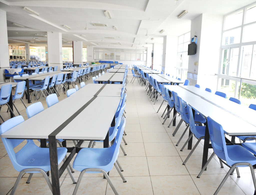 Manufacturing and industrial cleaning services within a canteen