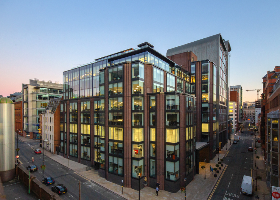 Cornerblock adjacent to Snow Hill Station, Birmingham city centre, where Accenture leased 8,600 sq ft of office space in H1 2025