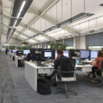 Interior office space at Bio Building, Blythe Valley Park