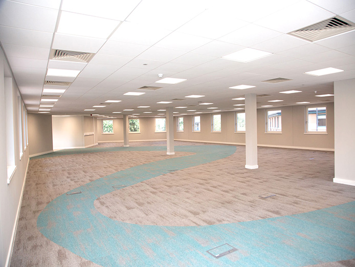 First floor fully refurbished open-plan offices to let, Birmingham Business Park