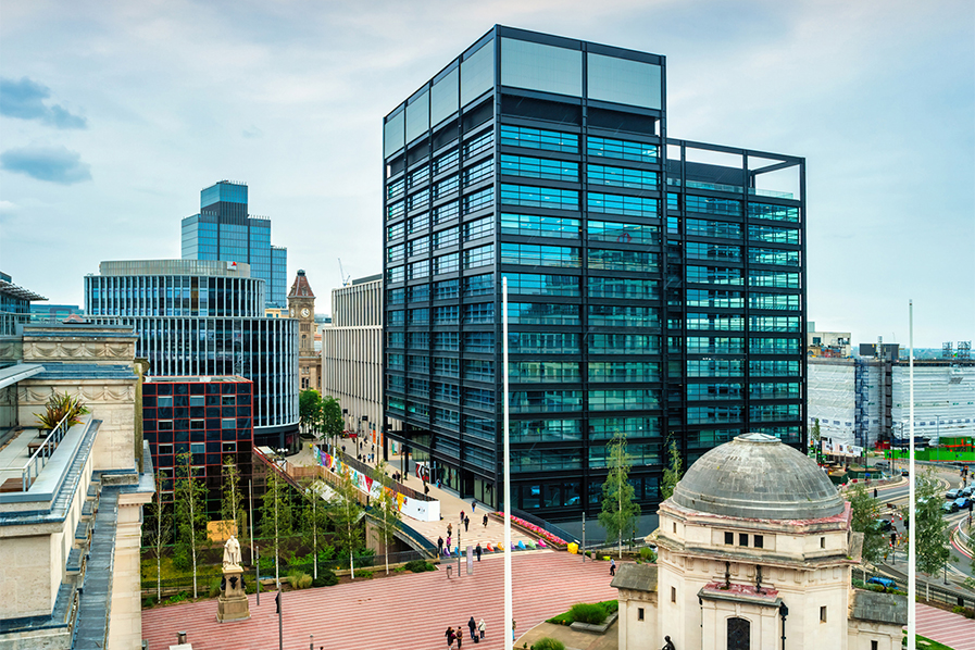 One Centenary Way, Birminghams most sustainable office building based in the Colemore Business District