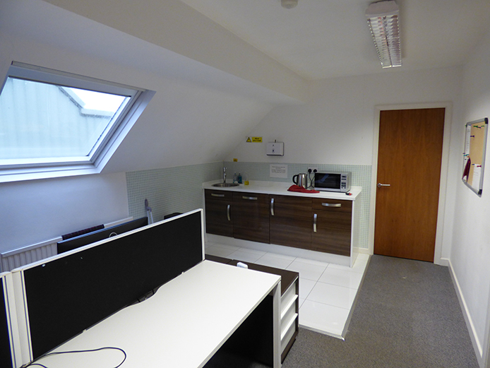 West Midland House offices for sale in Coleshill features kitchenette on first floor