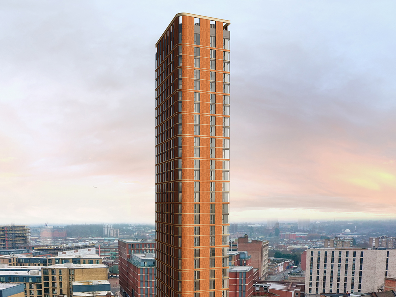 South Central Birmingham, where KWB Residential provides block management services