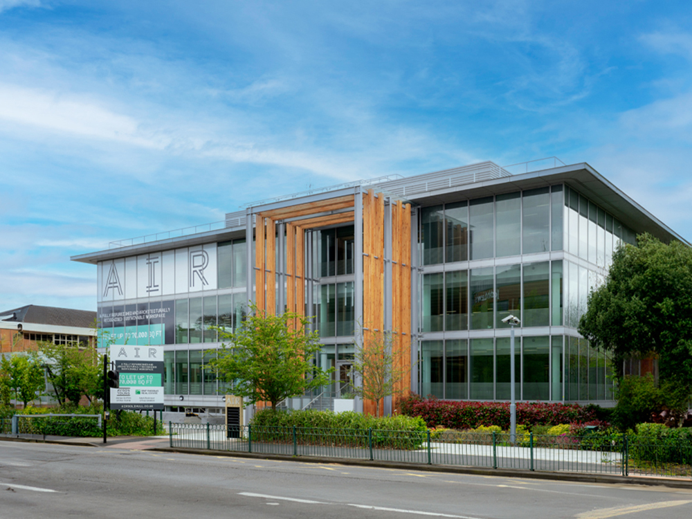 AIR Solihull in Solihull town centre has attracted a further office letting in H1 2025, leaving just two suites remaining