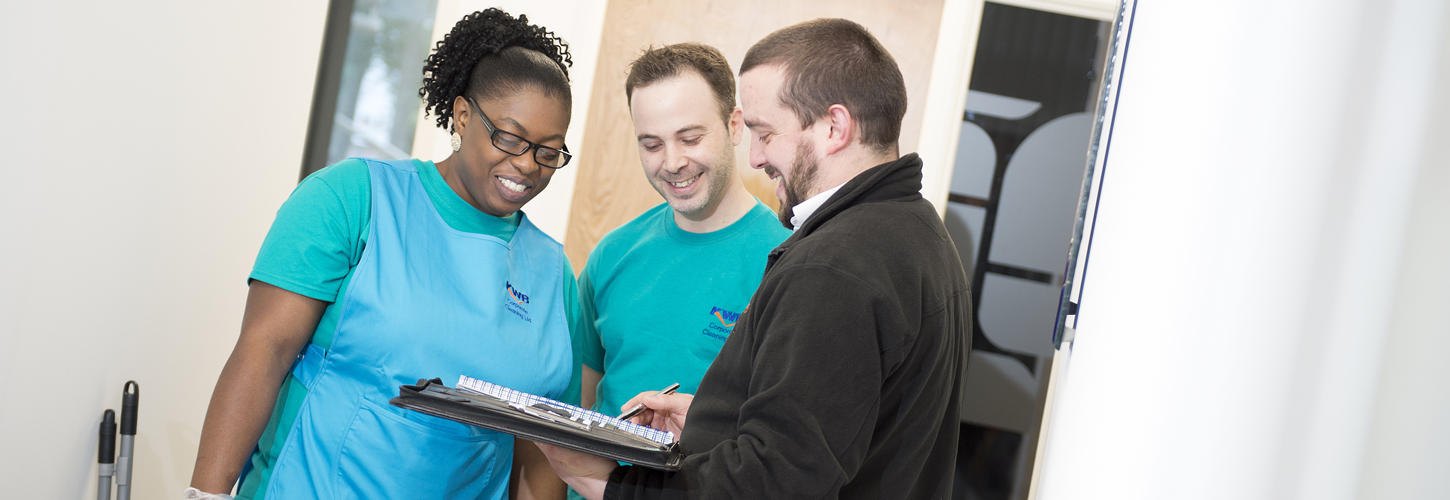 KWB Corporate Cleaning provides comprehensive cleaning services to offices, schools, manufacturing and industrial, and medical and healthcare clients