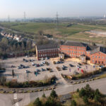 Aerial view of 1 Bromwich Court offices Coleshill