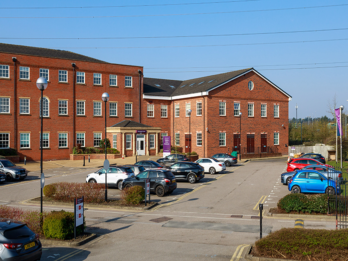 Front view of 1 Bromwich Court office space Coleshill