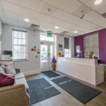 Reception to fully fitted and ready to occupy office space in Coleshill, Birmingham