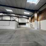 Internal view of refurbished warehouse space in Perry Barr, Birmingham