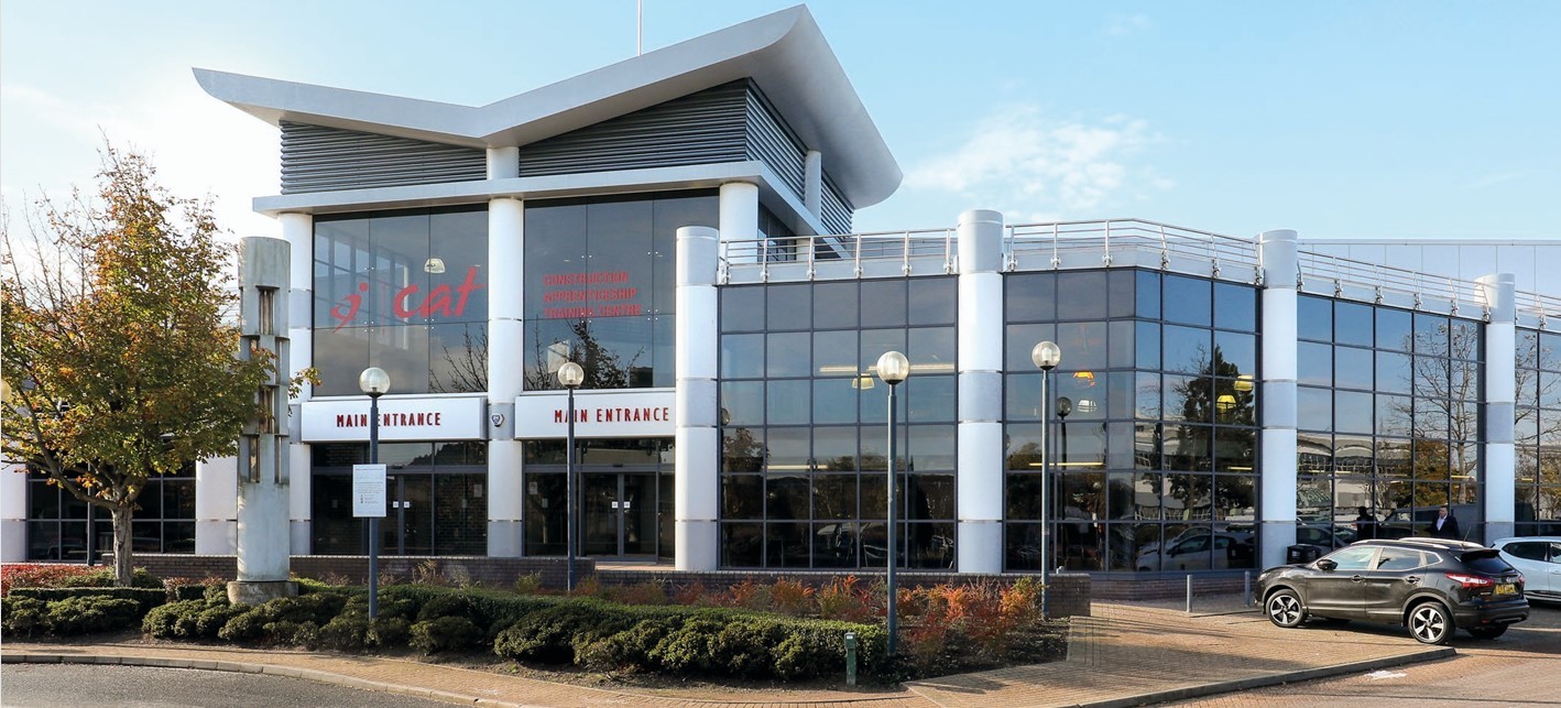 External view of Waterfront Business Park where KWB has negotiated 10-year lease renewals for Dudley College