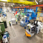 Internal view showing internal cranes and potential fitout options, industrial unit for sale Walsall