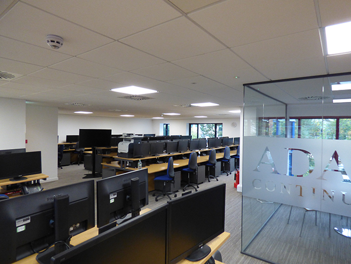 3 Highlands court features an open office floor plan, fully fitted