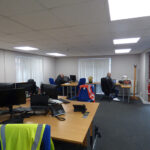 These offices in Coleshill, Warwickshire feature a part-open part private layout