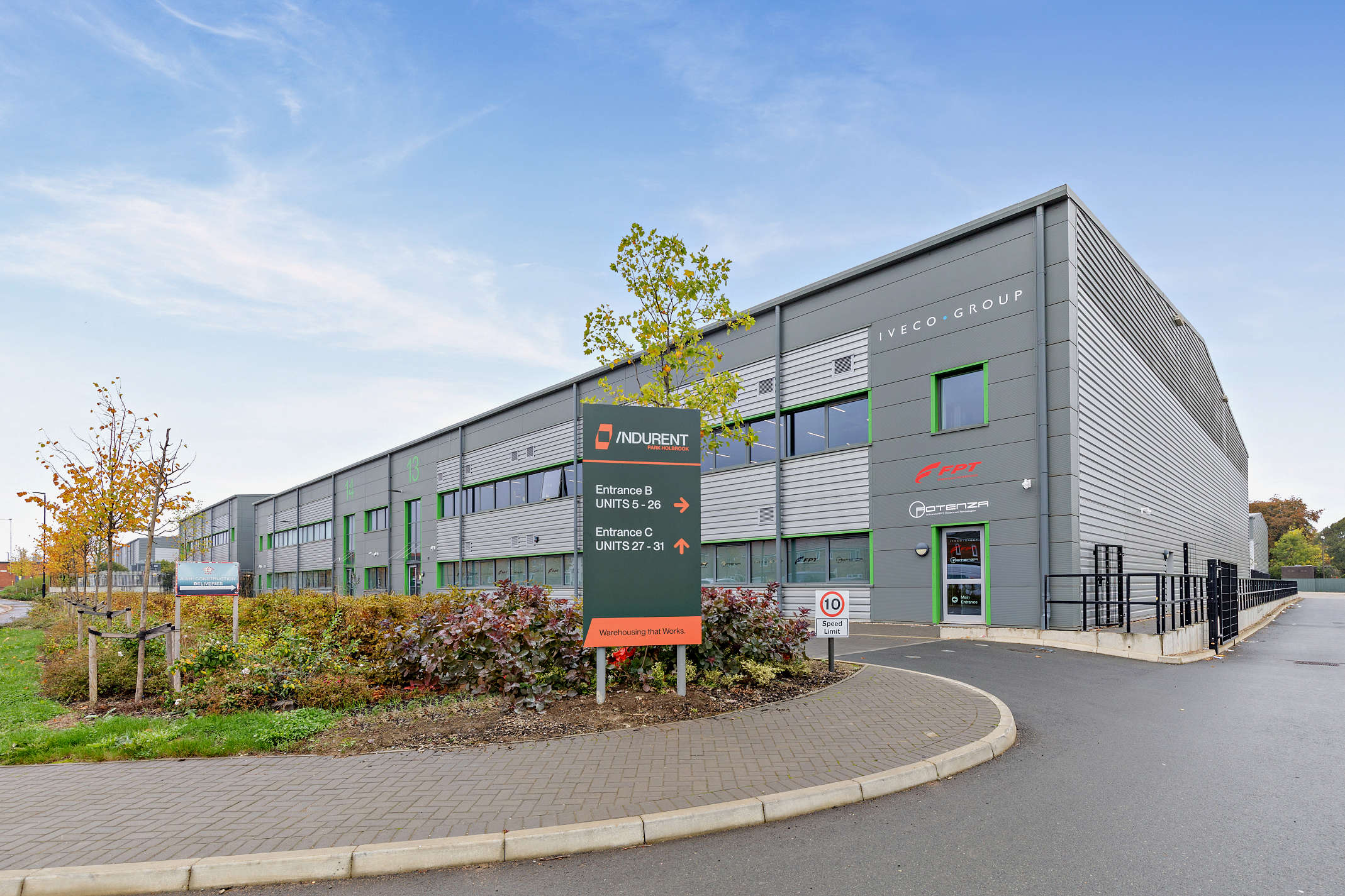 Indurent Park Holbrook, Modern, purpose built Industrial space to let in Coventry