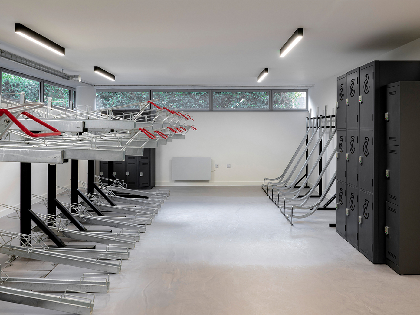 AIR Solihull provides indoor and outdoor bike storage encouraging occupiers to travel green