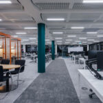 Furnished office space available at AIR Solihull - a modern refurbishment with EPC-B Rating and WiredScore Platinum